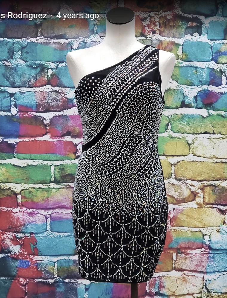 Yellow Brick Road formalwear photograph from the brick-wall series.